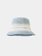 Chapeau délavé vintage à contraste de couleurs